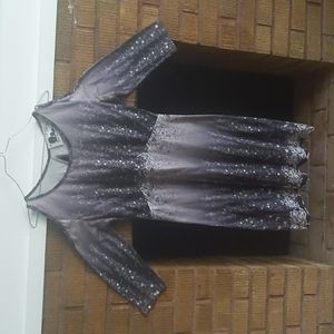 Peace & Love Custo Barcelona Cold Shoulder Keyhole Back Dress